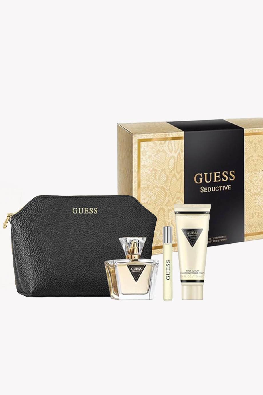 Picture of GUESS SEDUCTIVE WOMEN EAU DE TOILETTE 75 ML+MINI+B/L POUCH SET
